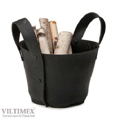 Firewood rubber basket