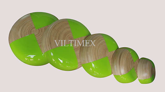 Set Bamboo Bowls - Functional, Stylish and Environmentally Friendly