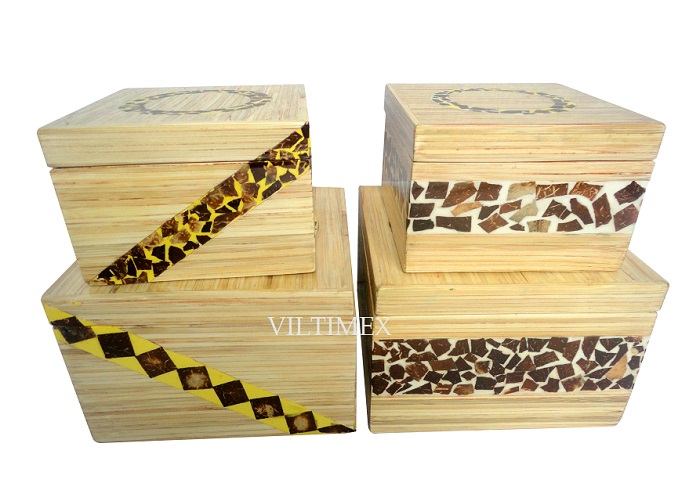 Bamboo Tool Boxes