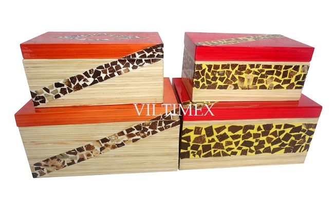 Eco-Friendly Bamboo Boxes