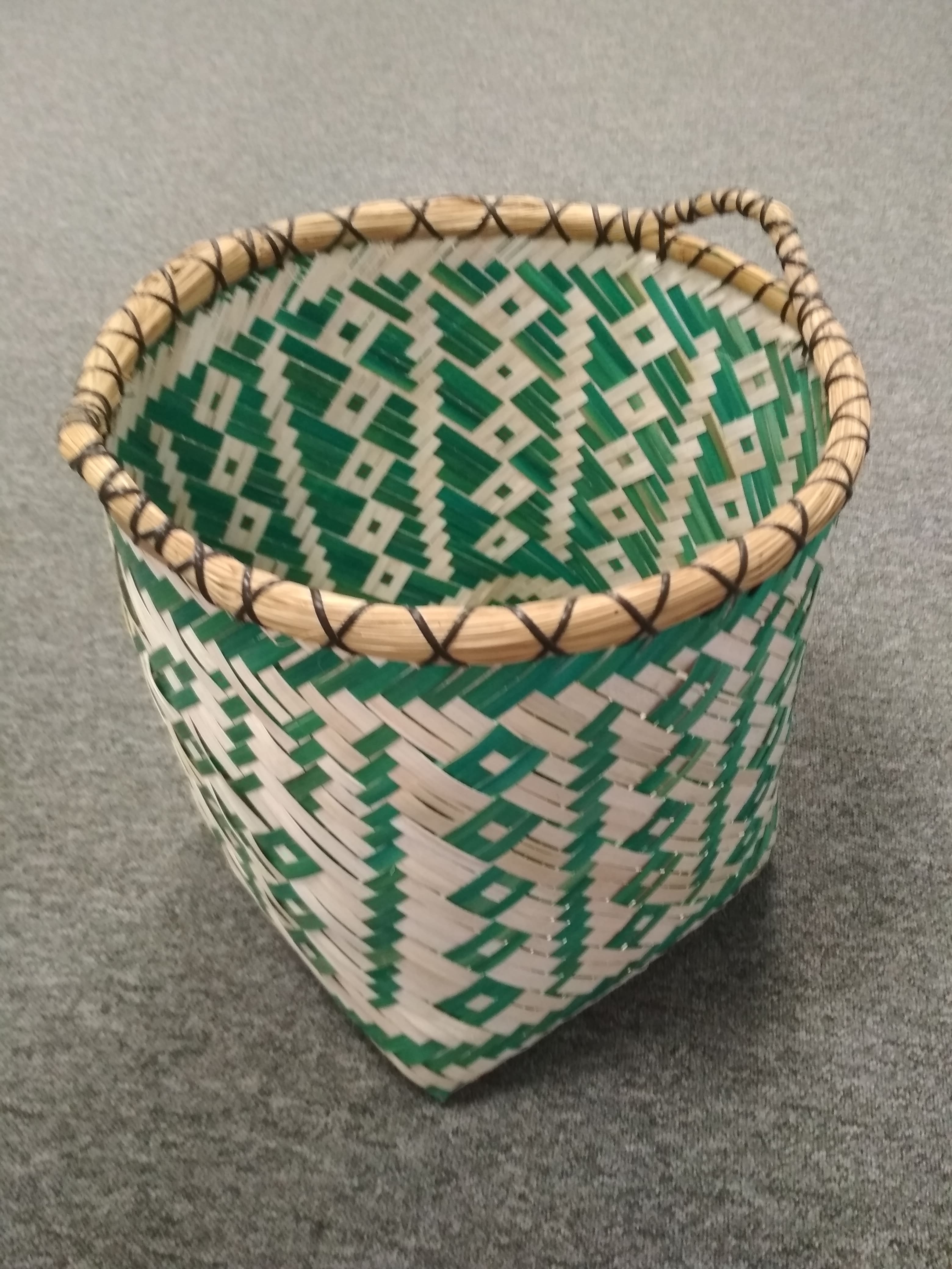 Natural Bamboo Storage Basket